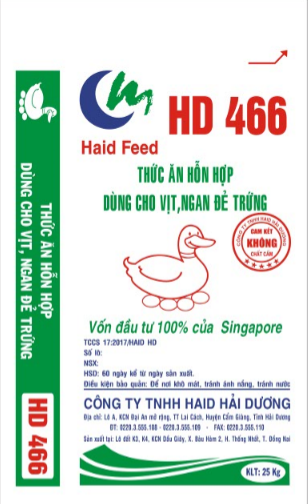 Thức ăn hỗn hộ dùng cho vịt, ngan đẻ trứng